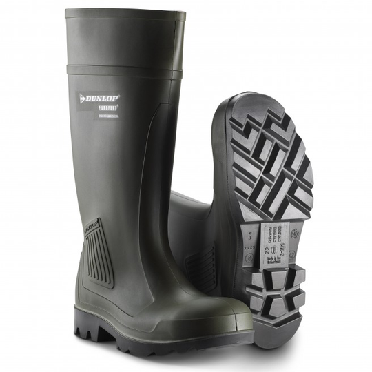 Dunlop Purofort O4 CI Gummeistøvle - Grøn