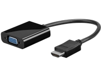 goobay - Video transformer - HDMI - VGA - sort - en gros