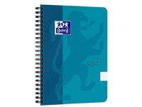 Notesbog A4+ Oxford Touch´ turkis kvadreret 5x5mm 90g m/140 sider - (stk.)