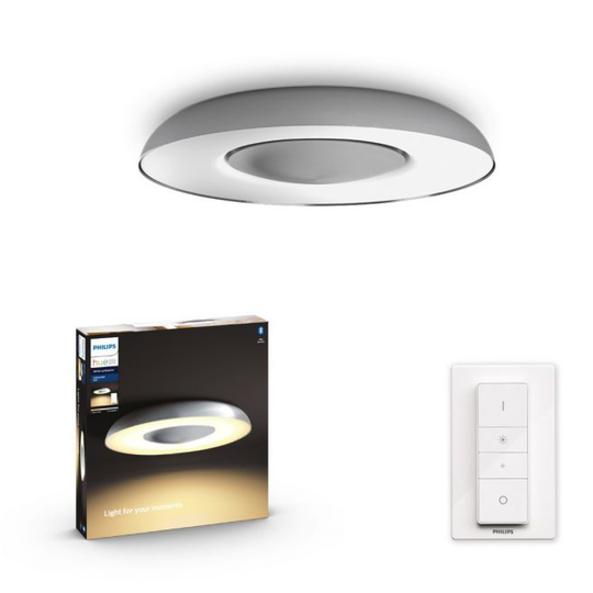 Philips Hue Still Hue Loftslampe aluminium - 929003055401