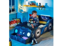 Batman Batmobile m/Lys Junior børneseng (140cm)