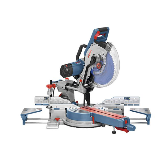 Bosch GCM 12 SDE Kap-/geringssav med udtræk - 0601B23100