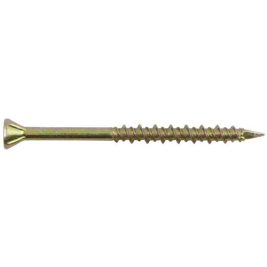 ITW MONTA-FLEX®, Gulkromateret - Montageskrue - 4,2 x 35 - 137476