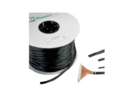 Panduit SE75P-CR0, Kabelstyring, Sort, Polyethylenterephthalatfolie (PET), -70 - 125 °C, 30,5 m, 1,91 cm