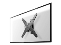 Nedis Premium-line TVWM5530BK - Beslag - full-motion - for Tv - aluminium, stål - sort, sølv - skærmstørrelse: 26-42 - vægmonterbar