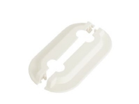 roset til væg 20 mm - Passer til C6 radiator. c/c 50 mm