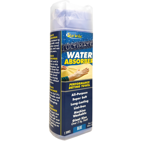 Star brite Ultimate Water Absorber Håndklæde 66 x 43 cm Blå