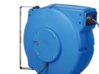 Aut. kabelruller IP42 - 3 x 1,5mm² x 25m kabel danske stik, 1000/2000W 230V 10A