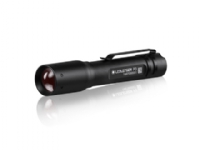 Led Lenser P3, Kuglepenslommelygte, Sort, Aluminium, Knapper, Dreje, IPX4, LED