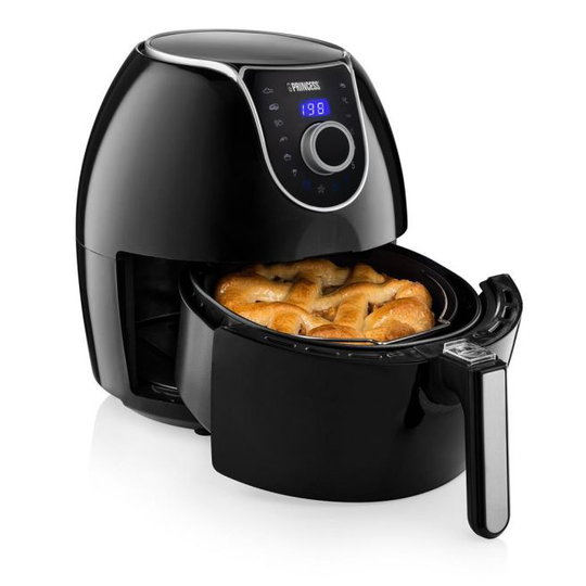 Princess 182050 Airfryer 5,2 L Enkelt Sort Enkeltstående 1700 W - 182055