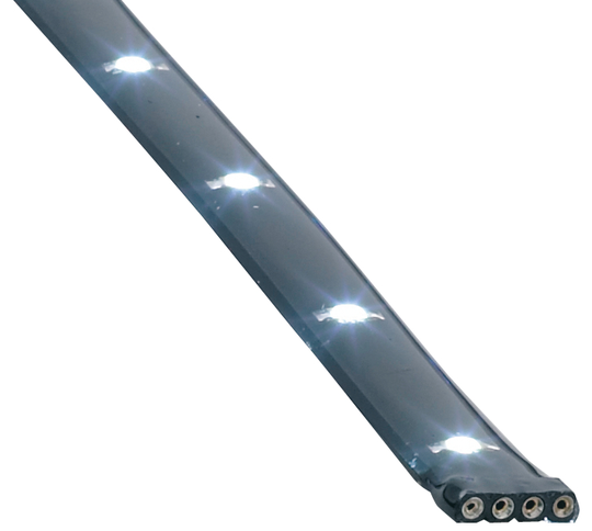 Flat striplight 300mm hvid