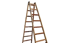 Jumbo wienerstige 2x8 trin - 2,14 m massiv træ