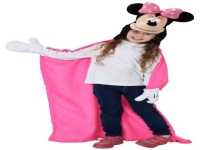 Minnie Mouse Luksus Poncho med hætte