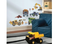 Entreprenørmaskiner Wallstickers