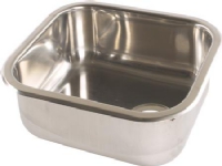 Køkkenvask A480 48x34 cm med basketstrainer