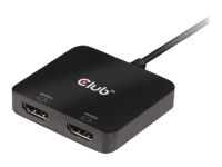 Club 3D CSV-1556 MST Hub - Videosplitter - 2 x HDMI - desktop