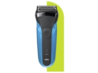 Braun Series 3 310BT, Folie shaver, Sort, Blå, Opladning, Batteri, Nikkel-Metalhydrid (NiMH), 30 min.