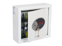 Phoenix Safe Co. Cygnus, Metal, Hvid, 30 krog(e), Nøgle, 300 x 100 x 280 mm, 295 x 80 x 275 mm