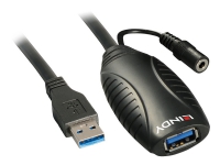 Lindy Active Extension Cable - USB forlængerkabel - USB (han) til USB (hun) - USB 3.0 - 15 m - aktiv