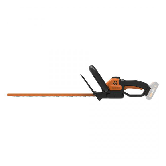 Worx Akku Hækkeklipper - 20v 46cm/16mm Solo