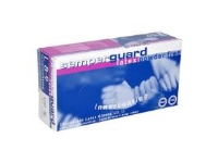 Engangshandske Semperguard IC str. S uden pudder Latex AQL 1.5 hvid - (100 stk.)