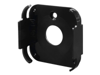 Hama - Monteringssæt (beslag) - for mediabox - syntetisk - sort - monteringsgrænseflade: 76 x 76 mm - vægmonterbar, på TV'et - for Apple TV 4K, HD