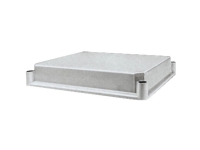 SCHNEIDER ELECTRIC Låg i polyester RAL7035 270x360x45 mm