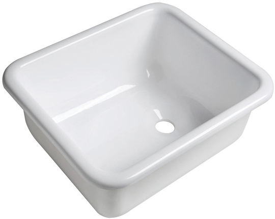 White plexiglass sink 33x28x14