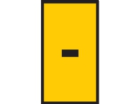 HELLERMANNTYTON Ledningsmærke W3 gul mærke: - fra 4,0-6,0mm² diameter 4,3-5,3mm plade med 100stk