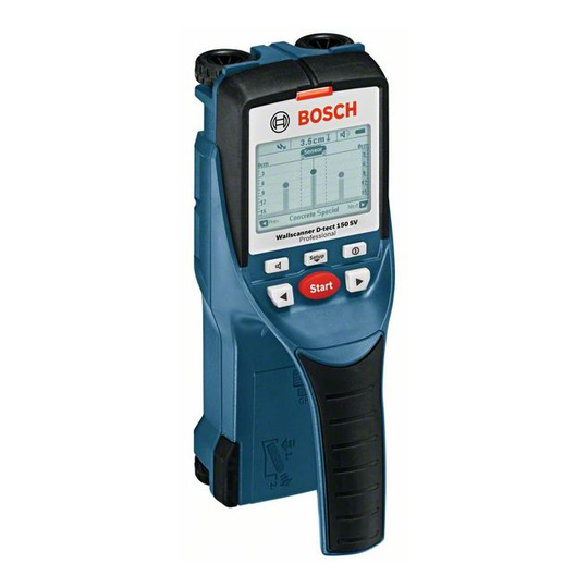 Bosch Wallscanner D-tect 150 SV - Detektor - 0601010008