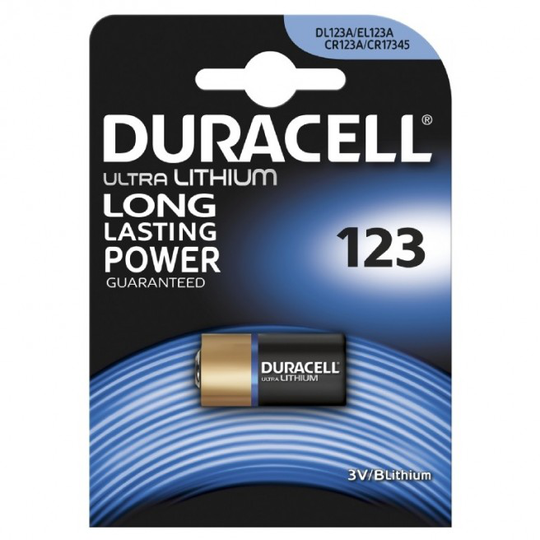 Duracell Ultra Photo 123 - 1pk. - Batteri