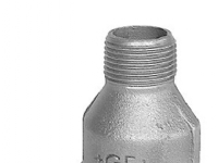 Spidsmuffe sort reduktion muffe/nippel 3/4 x 3/8