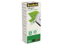 Tape Scotch Magic 19 mm x 33m 900 Miljø - (9 ruller)