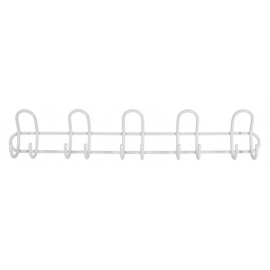 Home-it Knagerække P5 5-knage - hvid - 12171