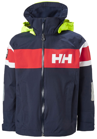 Helly Hansen JR Salt 2 Sejlerjakke Blå 10