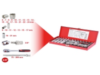 KS Tools 917.4031, Topnøglesæt, 3/8, 30 hoved(er), Krom-vanadium-stål, 2,88 kg