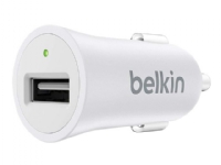 Belkin MIXIT Car Charger - Bilstrømsadapter - 2.4 A (USB) - hvid