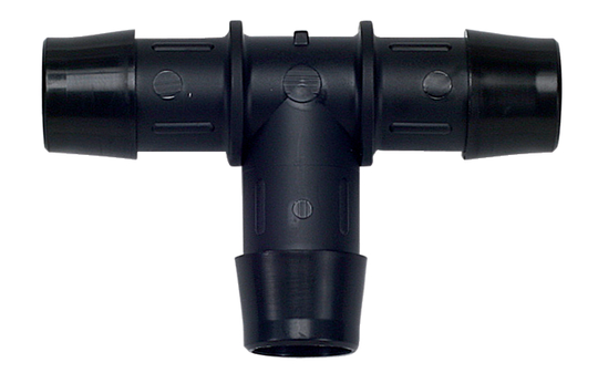T-stykke 1/2'' sort nylon