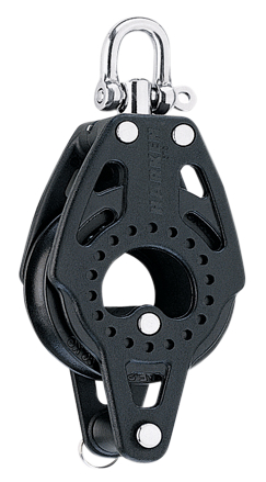 Blok carbo 57 mm m/hundsvot