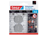 TESA 77906-00000, Indendørs & udendørs, Universal krog, 5 kg, Sten, 2 stk, Blister