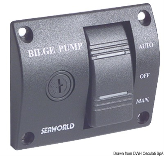 Bilge pump control panel 12v