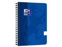 Notesbog A5+ Oxford Touch´ blå linjeret 90g m/140 sider - (stk.)