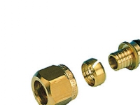 omløbersæt pex 3/4-20mm - 20mm til gulvvarme fordelerrør
