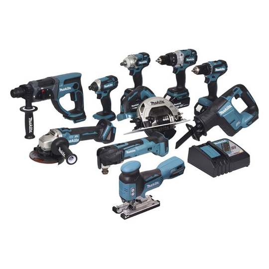 Makita Kombo-kit 18v 5,0ah "Mega" - DLX1015TJ1 - VAREN ER UDGÅET
