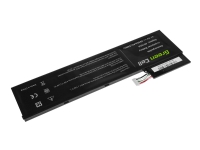 Green Cell - Batteri til bærbar computer (svarende til: Acer AP12A3i) - Litium-polymer - 4-cellet - 4850 mAh - sort - for Acer Aspire TimelineU M3, M