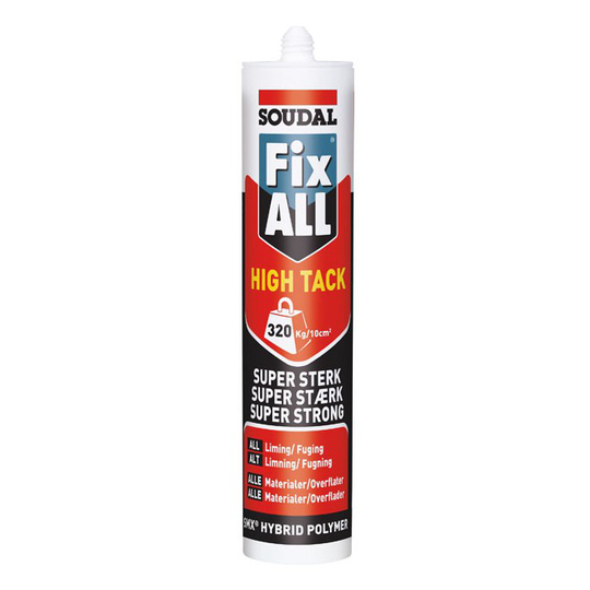 Fix All High Tack Montagelim Soudal Grå 290ml