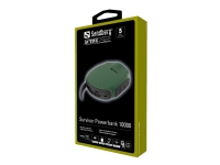 Sandberg Active Survivor - Powerbank - 10000 mAh - 37 Wh - 2 A (USB)