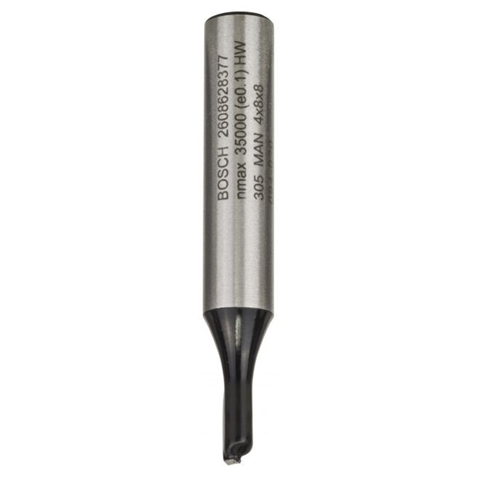 Bosch Fræser Not 1 Skær Hm 4x8x8mm - 2608628377