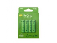 Batteri GP ReCyko Genopladelig AA 2600 mAh 4pak,10 pk x 4 stk/krt
