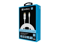 Sandberg - DisplayPort kabel - DisplayPort (han) til Mini DisplayPort (han) - DisplayPort 1.4 - 2 m - 8K support